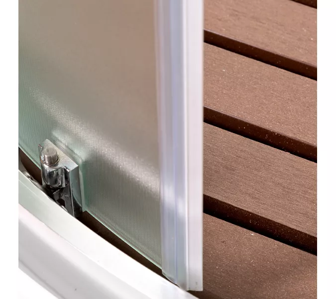 Душевая кабина AvaCan D09 матовое/хром , низкий поддон, Цвет стекла: матовое, Цвет профиля: Хром, Тип поддона: Низкий, Выбрать размер: 90х90, Внешний вид: без гидромассажа, Наличие крыши: есть, изображение 19