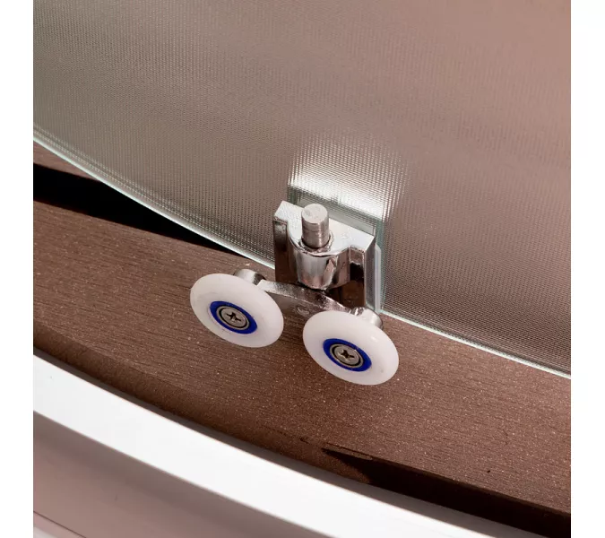 Душевая кабина AvaCan D09 матовое/хром , низкий поддон, Цвет стекла: матовое, Цвет профиля: Хром, Тип поддона: Низкий, Выбрать размер: 90х90, Внешний вид: без гидромассажа, Наличие крыши: есть, изображение 20