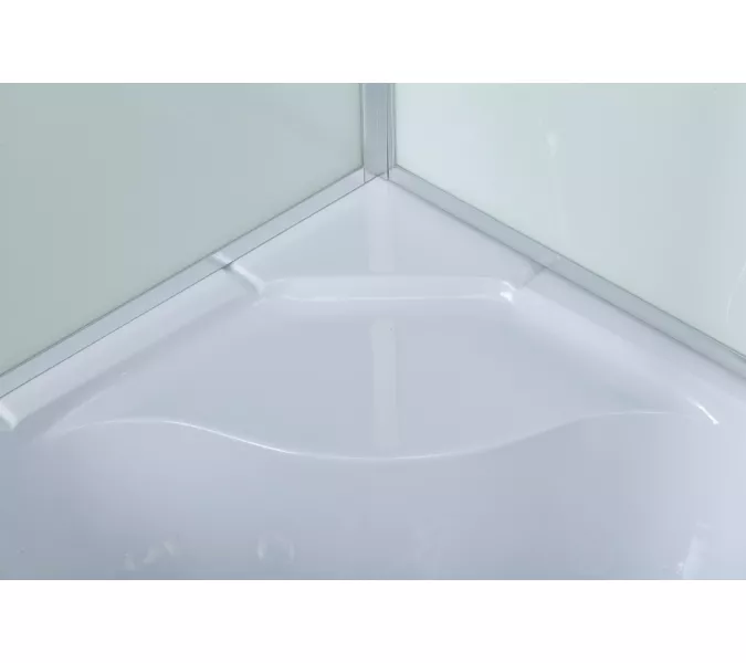 Душевая кабина AvaCan D120 L/R , матовое/хром , высокий поддон, Цвет стекла: матовое, Цвет профиля: Хром, Тип поддона: Высокий, Выбрать размер: 120х80, Внешний вид: без гидромассажа, Наличие крыши: нет, Ориентация: левая, изображение 7