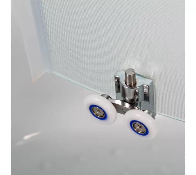 Душевая кабина AvaCan D120 L/R , матовое/хром , высокий поддон, Цвет стекла: матовое, Цвет профиля: Хром, Тип поддона: Высокий, Выбрать размер: 120х80, Внешний вид: без гидромассажа, Наличие крыши: нет, Ориентация: левая, изображение 11