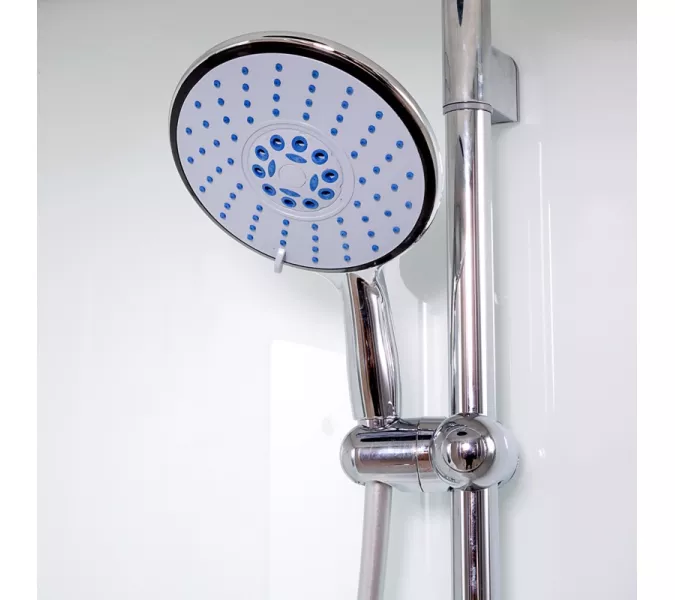 Душевая кабина AvaCan D09 матовое/хром , низкий поддон, Цвет стекла: матовое, Цвет профиля: Хром, Тип поддона: Низкий, Выбрать размер: 90х90, Внешний вид: без гидромассажа, Наличие крыши: есть, изображение 17