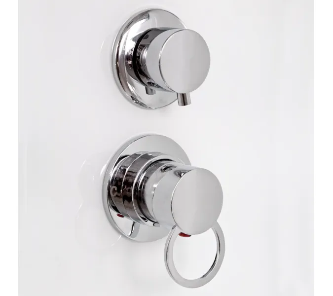 Душевая кабина AvaCan  D279S  матовое/хром , средний поддон, Цвет стекла: матовое, Цвет профиля: Хром, Тип поддона: Средний, Выбрать размер: 90х90, Внешний вид: без гидромассажа, Наличие крыши: есть, изображение 8