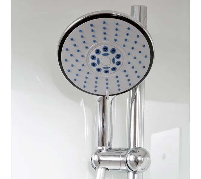 Душевая кабина AvaCan  D279S  матовое/хром , средний поддон, Цвет стекла: матовое, Цвет профиля: Хром, Тип поддона: Средний, Выбрать размер: 90х90, Внешний вид: без гидромассажа, Наличие крыши: есть, изображение 10