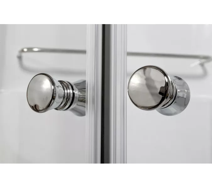 Душевая кабина AvaCan L608/609  прозрачное/хром/низкий, Цвет стекла: прозрачное, Цвет профиля: Хром, Тип поддона: Низкий, Выбрать размер: 80х80, Внешний вид: С LED освещением, Наличие крыши: есть, изображение 12