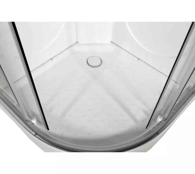 Душевая кабина AvaCan L608/609  прозрачное/хром/низкий, Цвет стекла: прозрачное, Цвет профиля: Хром, Тип поддона: Низкий, Выбрать размер: 80х80, Внешний вид: С LED освещением, Наличие крыши: есть, изображение 16