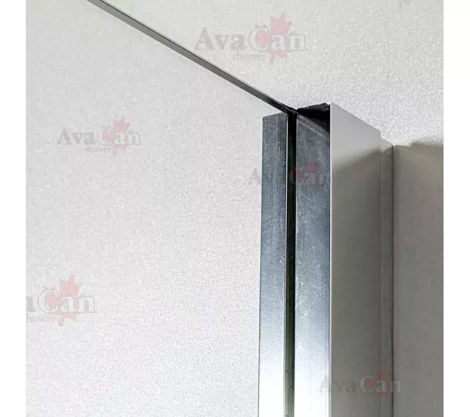 Душевой уголок AvaCan PC 90/100, Цвет стекла: прозрачное, Цвет профиля: Хром, Выбрать размер: 100х100, изображение 5