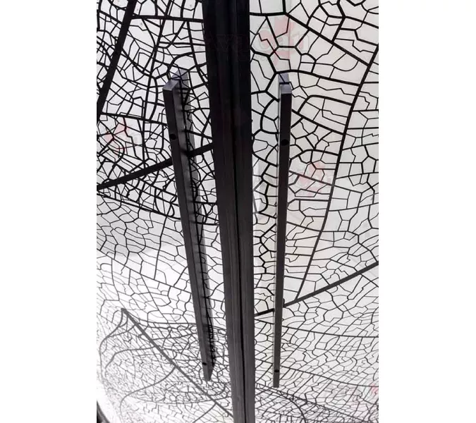 Душевой уголок AvaCan FB2  с рисунком/черный, Цвет стекла: с рисунком, Цвет профиля: Черный, Выбрать размер: 170-190х90, изображение 8