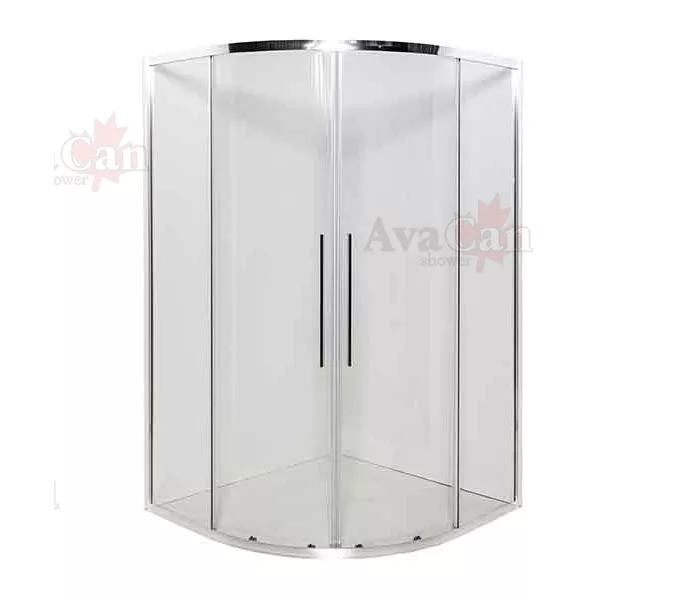 Душевой уголок AvaCan HC 80/90/100/120, Цвет стекла: прозрачное, Цвет профиля: Хром, Выбрать размер: 120х120, изображение 2