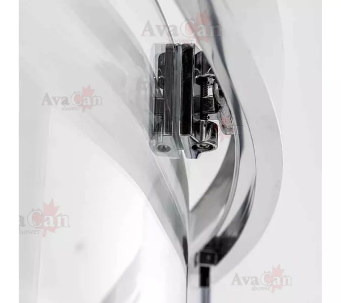 Душевой уголок AvaCan HC 80/90/100/120, Цвет стекла: прозрачное, Цвет профиля: Хром, Выбрать размер: 120х120, изображение 7