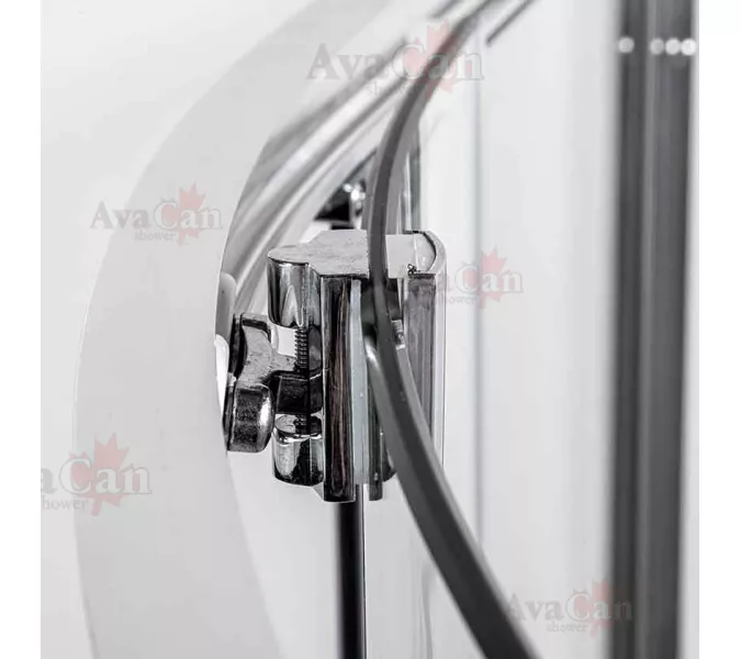 Душевой уголок AvaCan HC 80/90/100/120 MT, Цвет стекла: матовое, Цвет профиля: Хром, Выбрать размер: 80х80, изображение 5