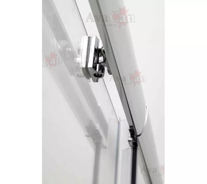 Душевой уголок AvaCan FC2 прозрачное/хром, Цвет стекла: прозрачное, Цвет профиля: Хром, Выбрать размер: 190-210х100, изображение 7