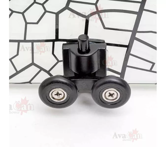 Душевой уголок AvaCan HB 80/90/100/120, Цвет стекла: с рисунком, Цвет профиля: Черный, Выбрать размер: 80х80, изображение 7