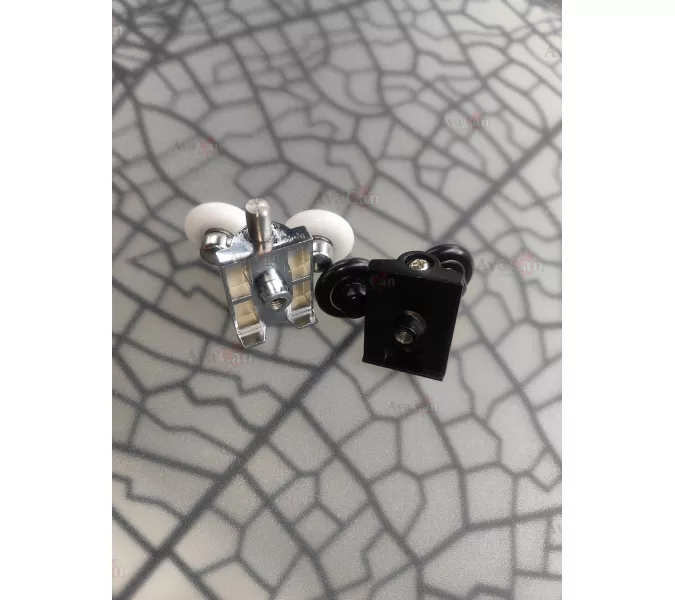 Душевой уголок AvaCan KB 80/100 MT, Цвет стекла: матовое с рисунком, Цвет профиля: Черный, Выбрать размер: 90х90, изображение 9