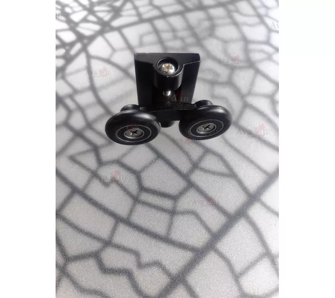 Душевой уголок AvaCan KB 80/100 MT, Цвет стекла: матовое с рисунком, Цвет профиля: Черный, Выбрать размер: 90х90, изображение 10