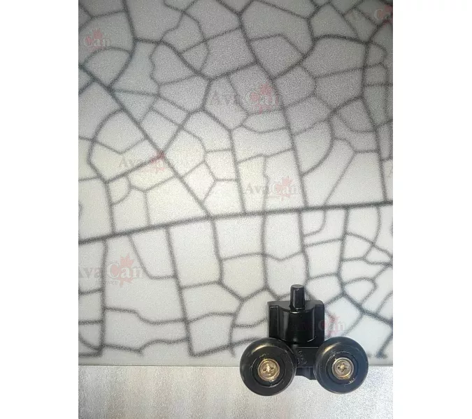 Душевой уголок AvaCan KB 80/100 MT, Цвет стекла: матовое с рисунком, Цвет профиля: Черный, Выбрать размер: 90х90, изображение 6