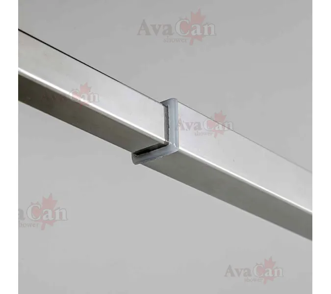 Душевая перегородка AvaCan MC100/110/120, Цвет стекла: прозрачное, Цвет профиля: Хром, Выбрать размер: 120, изображение 10