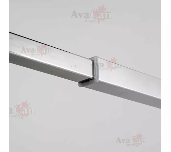 Душевая перегородка AvaCan MC 100/110/120 MT, Цвет стекла: матовое, Цвет профиля: Хром, Выбрать размер: 110, изображение 3