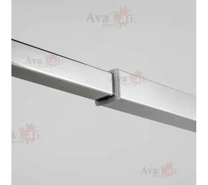 Душевая перегородка AvaCan MC100/110/120, Цвет стекла: прозрачное, Цвет профиля: Хром, Выбрать размер: 120, изображение 8