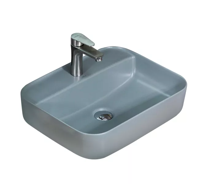 Раковина MELANA MLN-320355MG матовая серая, изображение 2