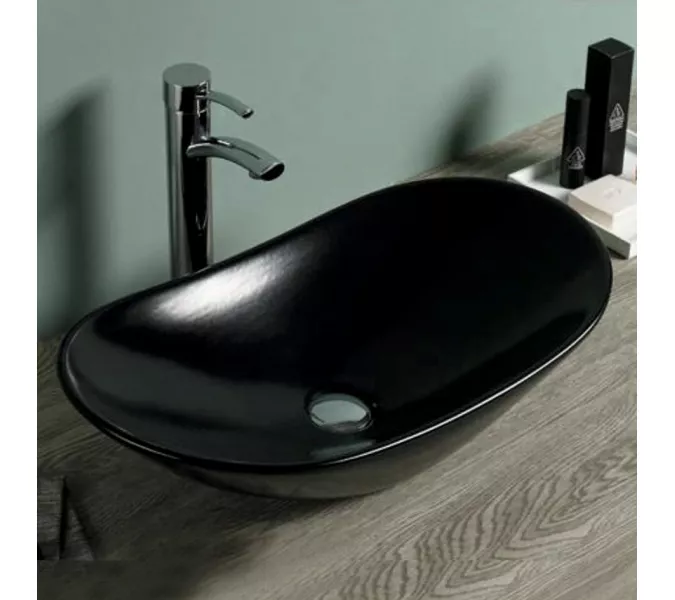 Раковина MELANA MLN-7811AMB (матовая черная)