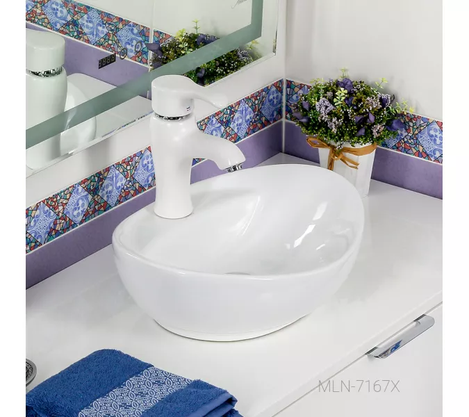 Раковина MELANA MLN-7167X, Выбрать размер: 41х33х14