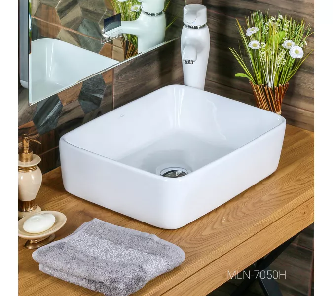 Раковина MELANA MLN-7050H/7050K, Выбрать размер: 48х38х13