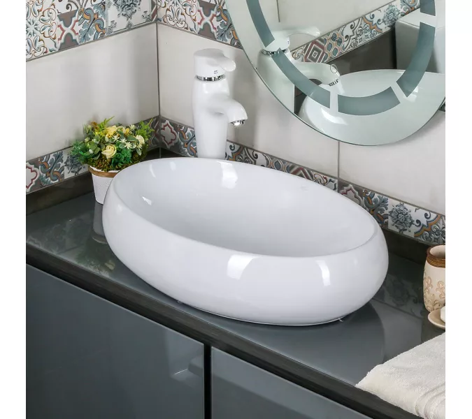 Раковина MELANA MLN-320317/320315, Выбрать размер: 49х35х14