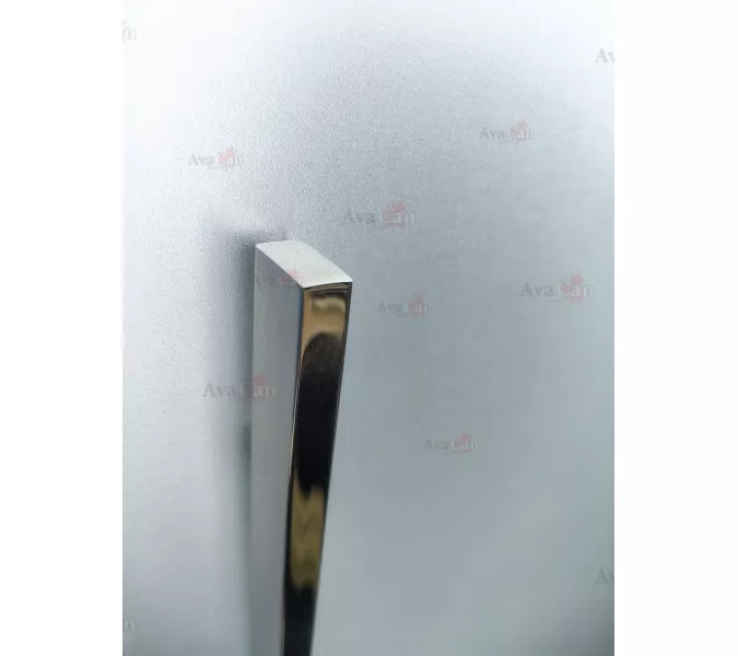 Душевая дверь в нишу AvaCan FС MT, Цвет стекла: матовое, Цвет профиля: Хром, Выбрать размер: 120-140, изображение 3