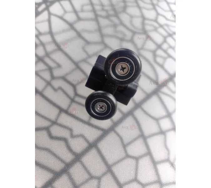 Душевая дверь в нишу AvaCan FB MT, Цвет стекла: матовое с рисунком, Цвет профиля: Черный, Выбрать размер: 170-190, изображение 8