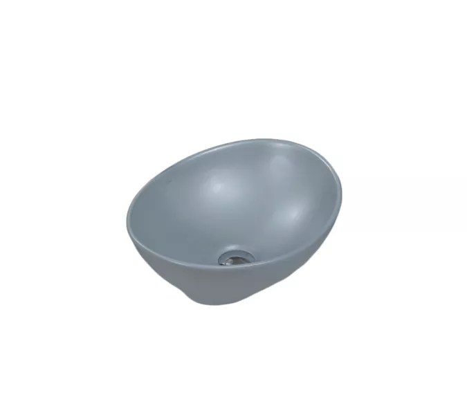Раковина MELANA MLN-7138MG (серый матовый), Выбрать цвет: Серый матовый, изображение 7