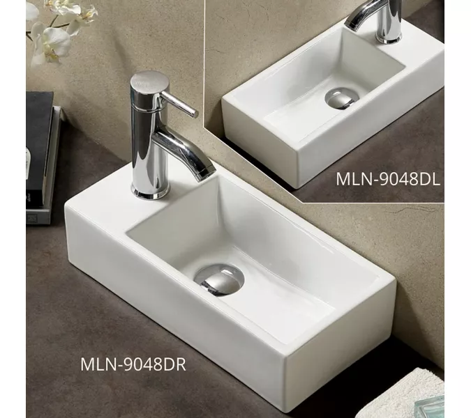 Раковина MELANA MLN-9048DR/DL, Ориентация: правая, изображение 2