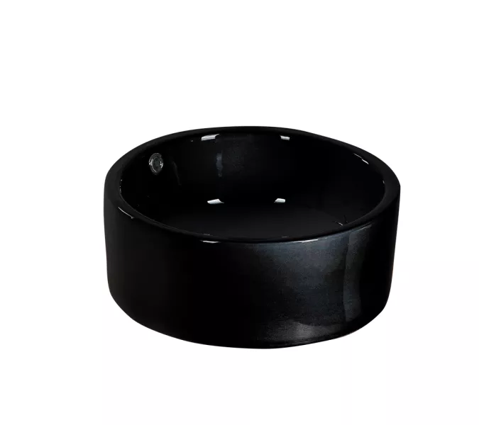 Раковина MELANA MLN-7076b/7078AB (черная), Выбрать цвет: Черная, Выбрать размер: 42х42х17,5, изображение 2