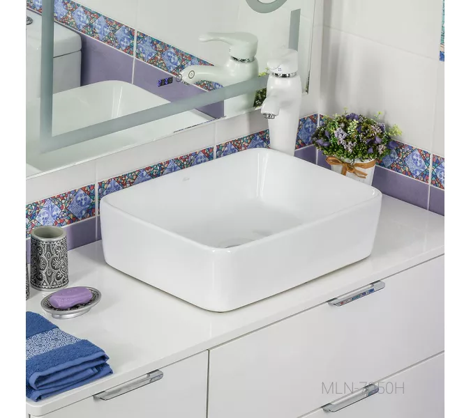 Раковина MELANA MLN-7050H/7050K, Выбрать размер: 48х38х13, изображение 3