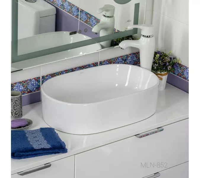 Раковина MELANA MLN-852(А110), изображение 2