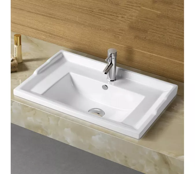 Раковина MELANA MLN-F60/70/80/90/100, Выбрать размер: 61х46, изображение 2