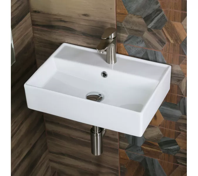 Раковина MELANA MLN-7657D, Выбрать размер: 50х35х12, изображение 3