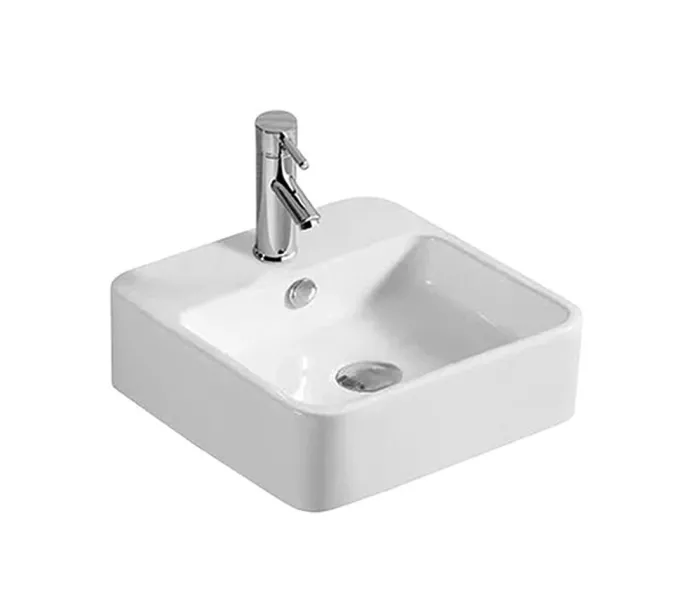 Раковина MELANA MLN-7063D/7063B, Выбрать размер: 38х38х12, изображение 4