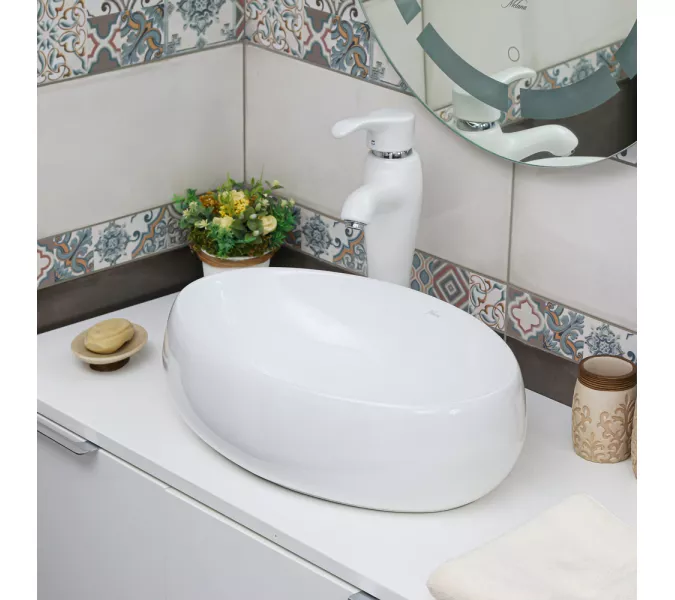 Раковина MELANA MLN-320317/320315, Выбрать размер: 49х35х14, изображение 10