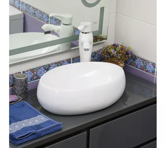 Раковина MELANA MLN-320317/320315, Выбрать размер: 49х35х14, изображение 9