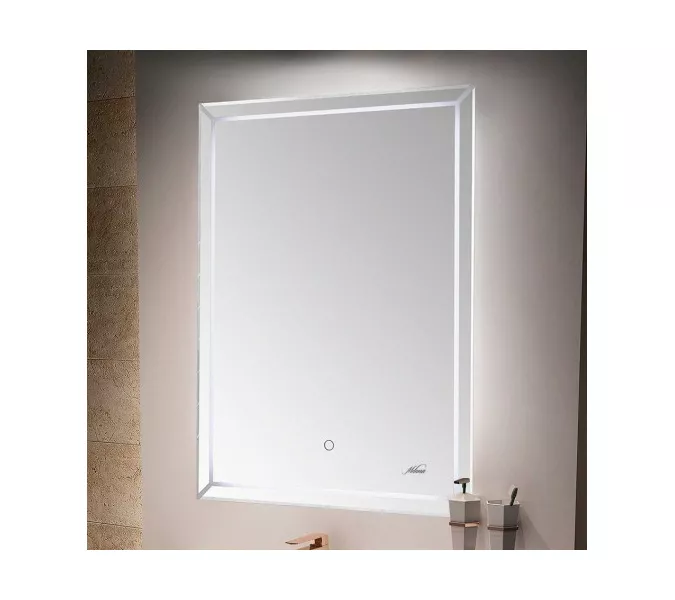 Зеркало с LED-подсветкой MELANA-5070 , 50х70см, изображение 3