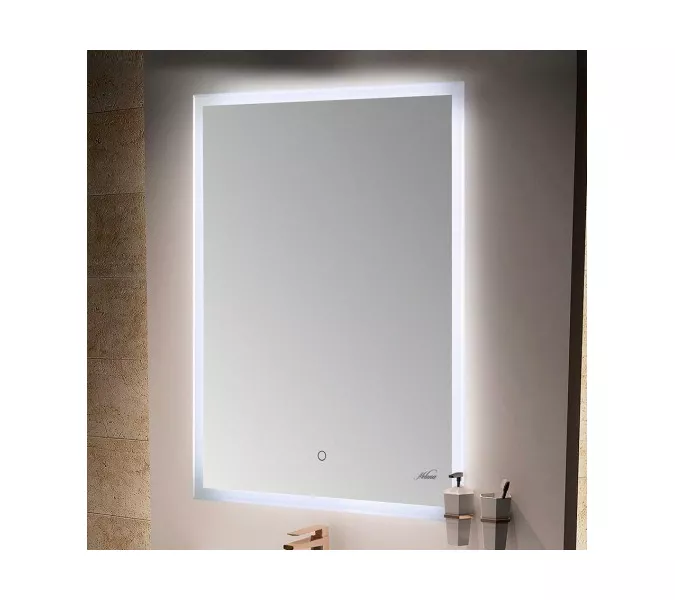 Зеркало с LED-подсветкой MELANA-6080 60х80см, изображение 3