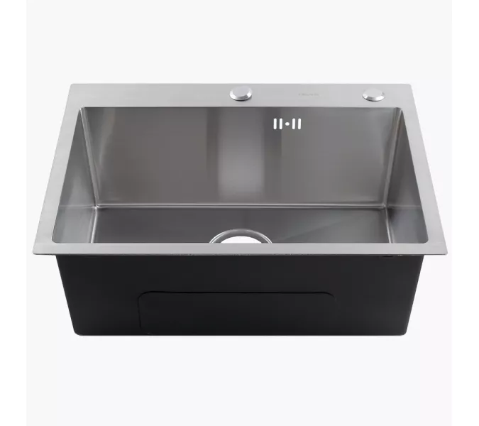 Мойка D6045H+4 сатин MELANA ProfLine 3,0/220 комплект мойки из нержавеющей стали 5 в 1, изображение 3