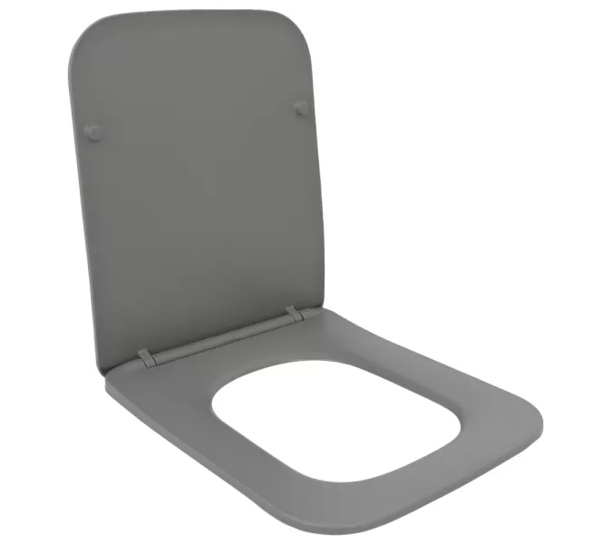 Унитаз-компакт MELANA MLN-310306MG матовый серый, Выбрать цвет: Серый, изображение 12