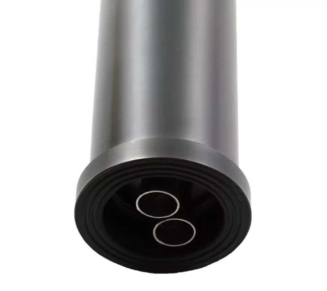 Смеситель д/ум MELANA-610102PVD-B Tondo нерж.сталь, однорычажный, графит, Выбрать цвет: Оружейная сталь, изображение 6