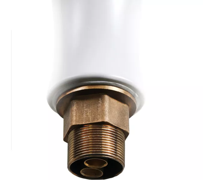 Смеситель д/ум MLN-F-002-M керамический, однорычажный, белый матовый, Выбрать цвет: Белый, изображение 3