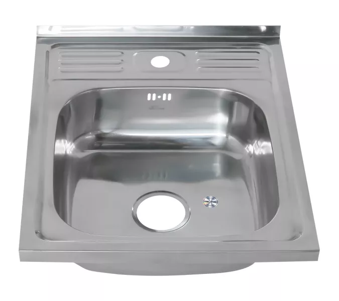 Мойка 5060 MELANA 0,4/0,6/0,8/160 накладная, Внешний вид: толщина 0,4, изображение 2