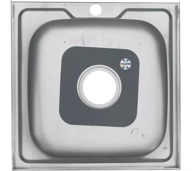 Мойка 5050 MELANA 0,6/0,8/160 накладная  с сифоном, Внешний вид: толщина 0,6, изображение 3