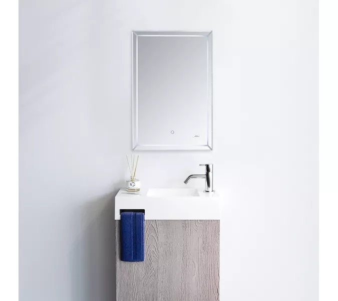 Зеркало с LED-подсветкой MELANA-5070 , 50х70см, изображение 5