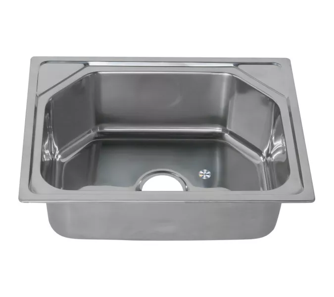 Мойка 6045 MELANA 0,8/210 врезная  с сифоном