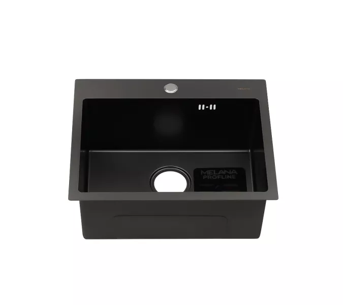 Мойка D5343HB MELANA ProfLine 3,0/220 ГРАФИТ врезная, Выбрать цвет: Графит, изображение 5